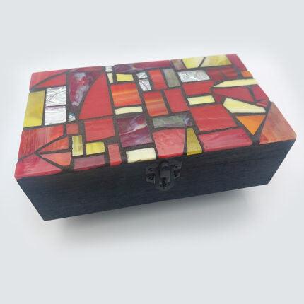 006 Mosaic Jewelry Box “Red”