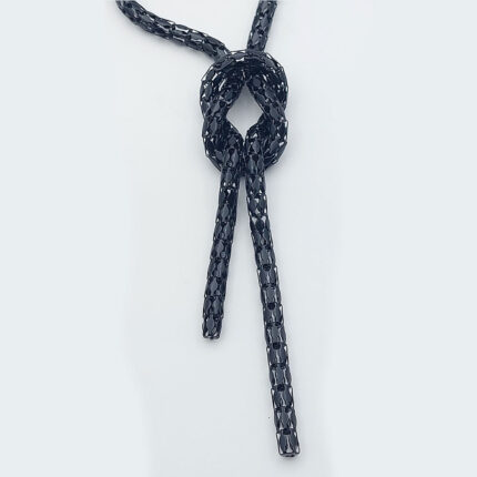 Black Knot Necklace