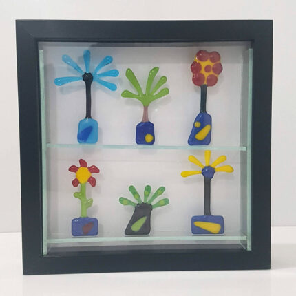 007 Glass Picture “Little Garden”