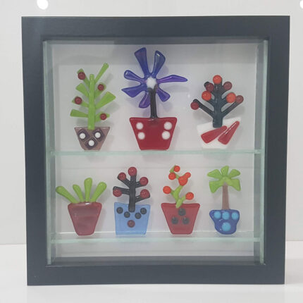 008 Glass Picture “Little Garden”