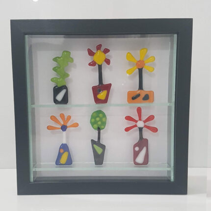 006 Glass Picture “Little Garden”