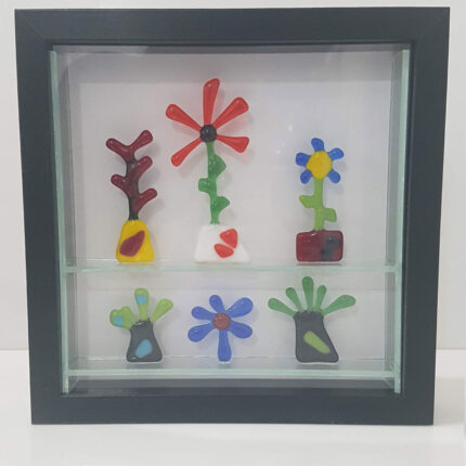 005 Glass Picture “Little Garden”