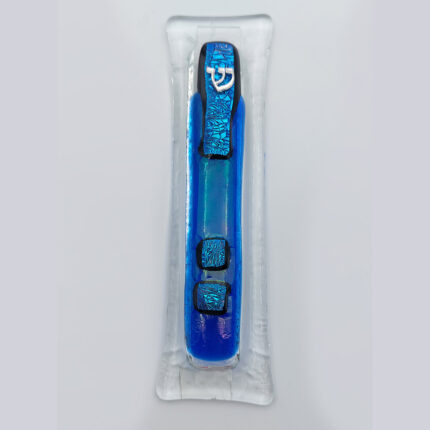 Fused Glass Bet Mezuzah