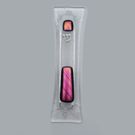 Fused Glass Bet Mezuzah