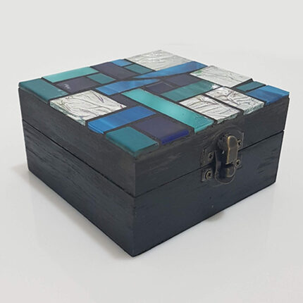 001 Mosaic Jewelry Box “Blue”