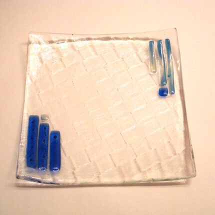 Fused Glass Center Piece 035