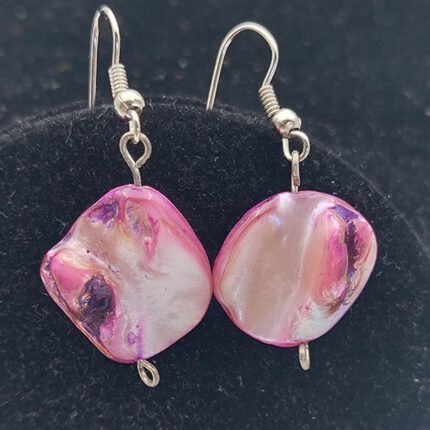 Fuchsia Hanging Earrings