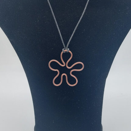 Copper Handmade Pendant “Flower”